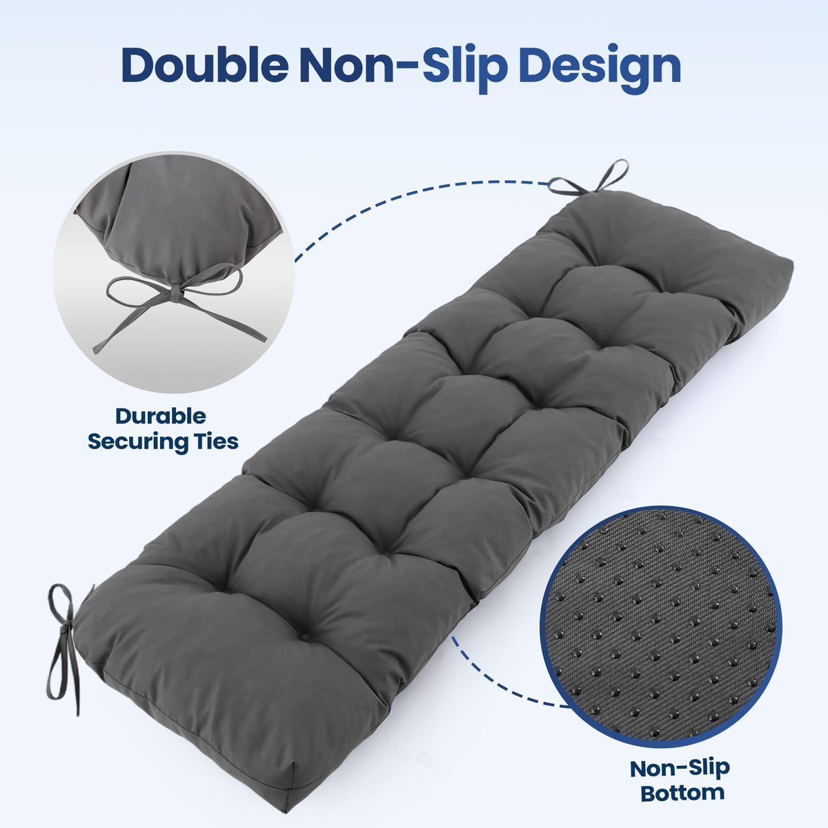 IASEAHK versatile fit for patio benches, swings, and indoor seats.