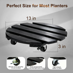 IBGUC indoor-outdoor plant stand shown on patio ready for versatile use