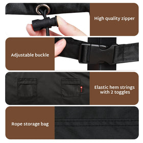 iBirdie double-stitched seams enhance tear resistance and durability