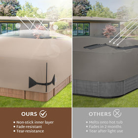iBirdie air vents design allows moisture to escape from both sides