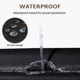 iBirdie cover air vents help moisture escape to keep interior dry.