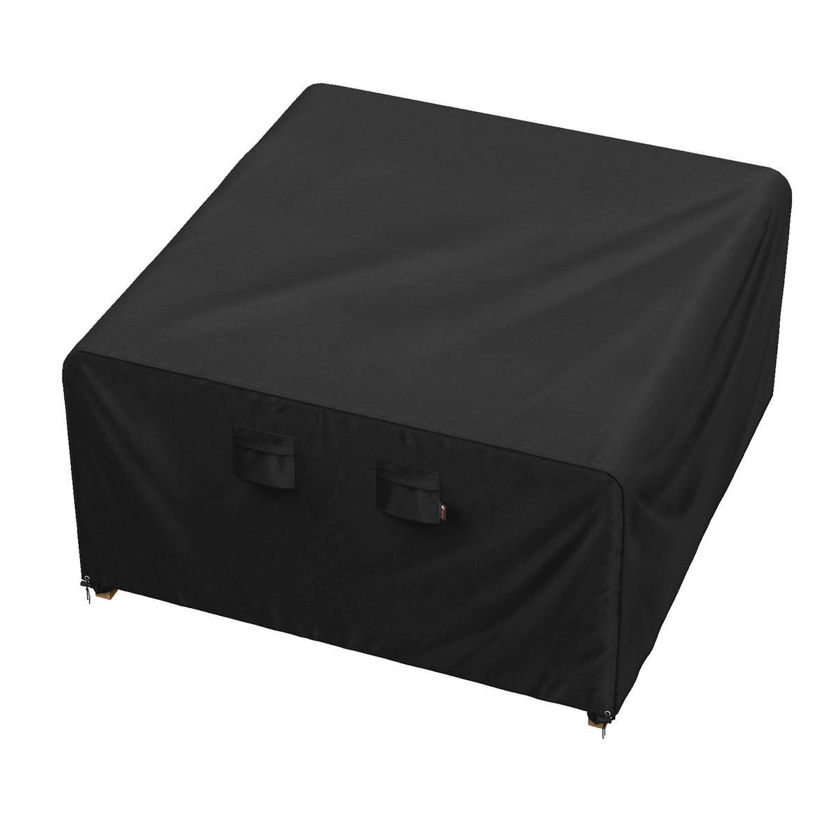 iBirdie 64x64 inch square patio cover shields dining set from sun and rain