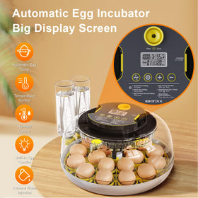 IBKINXX incubator automatic turner ensures even egg rotation