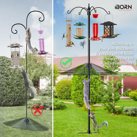 IBORN baffle-support-pole-assembly highlights durable attachment.