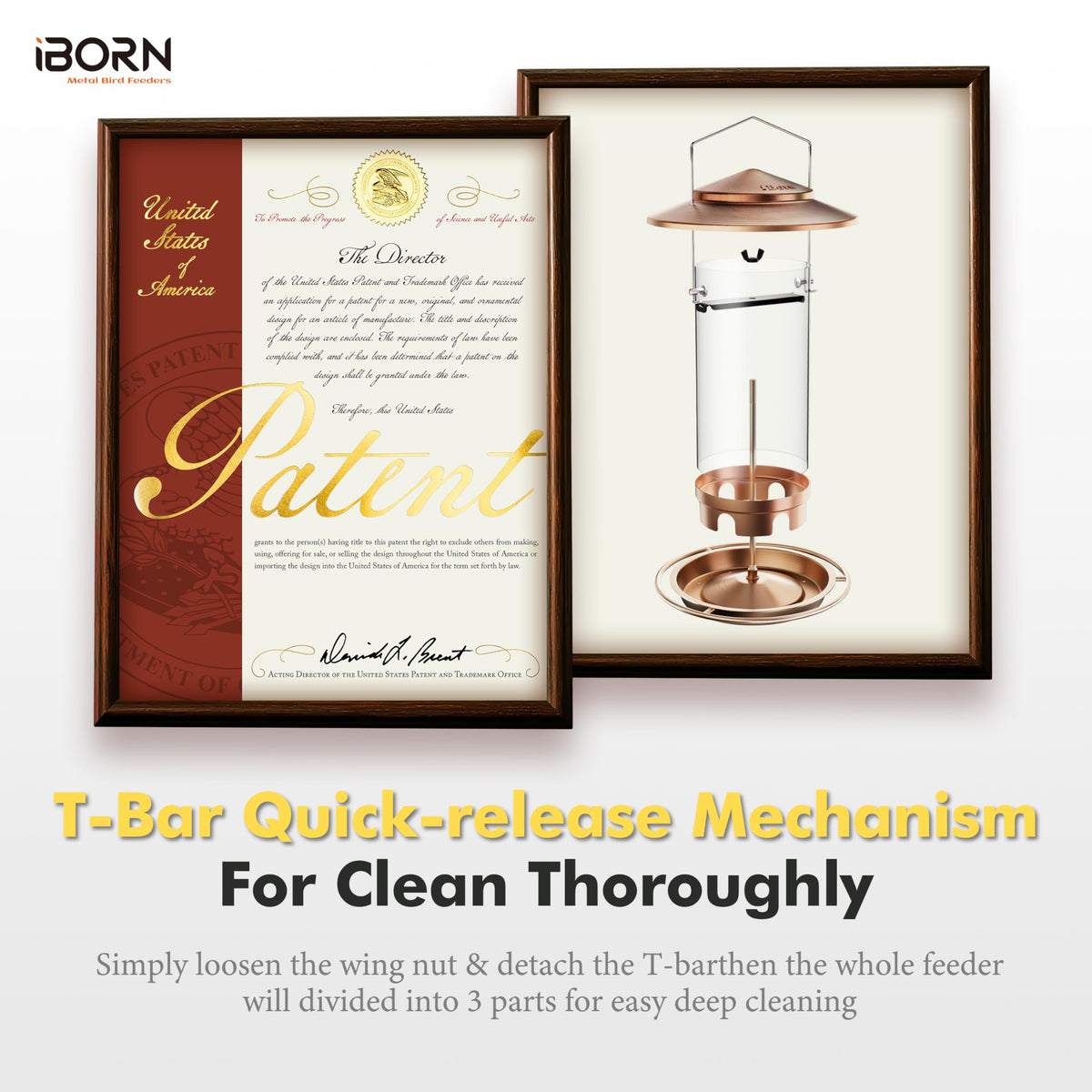 iBorn flip-top refilling makes topping up quick and one-handed.