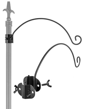 iBorn Bird Feeder Hangers extend your pole with a 12.2-inch reach for more feeding stations.