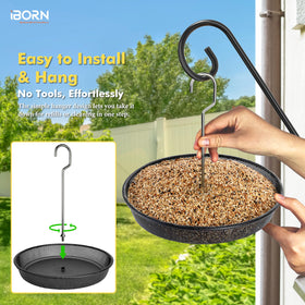 iBorn Quick assembly with no tools for immediate setup.
