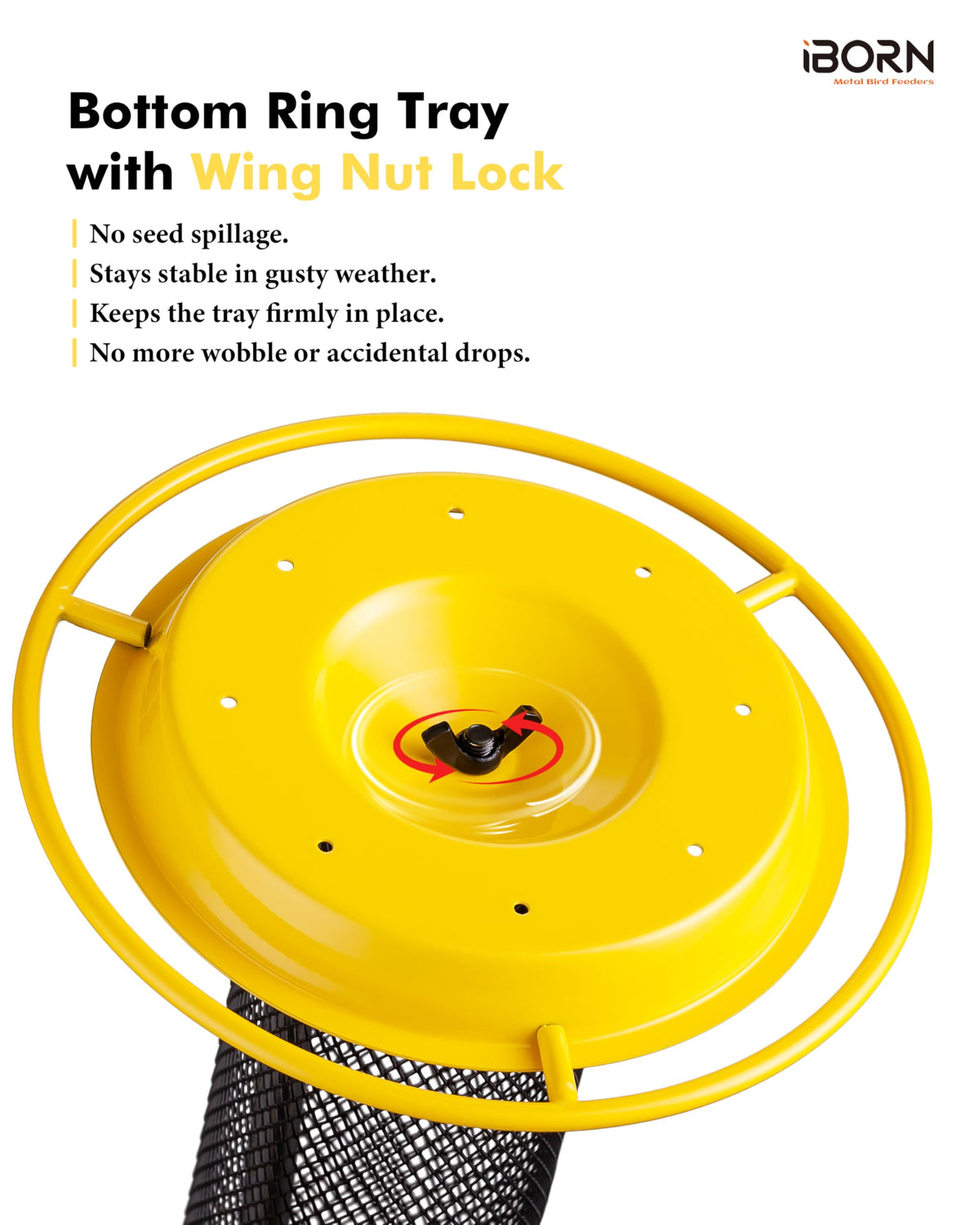 Tool-free disassembly enables quick cleanings at the bottom