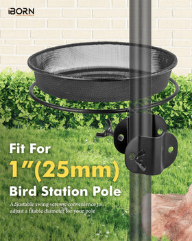 iBorn metal outdoor accessory designed for long-lasting garden use