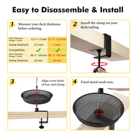 iBorn tool-free install enables quick railing mounting