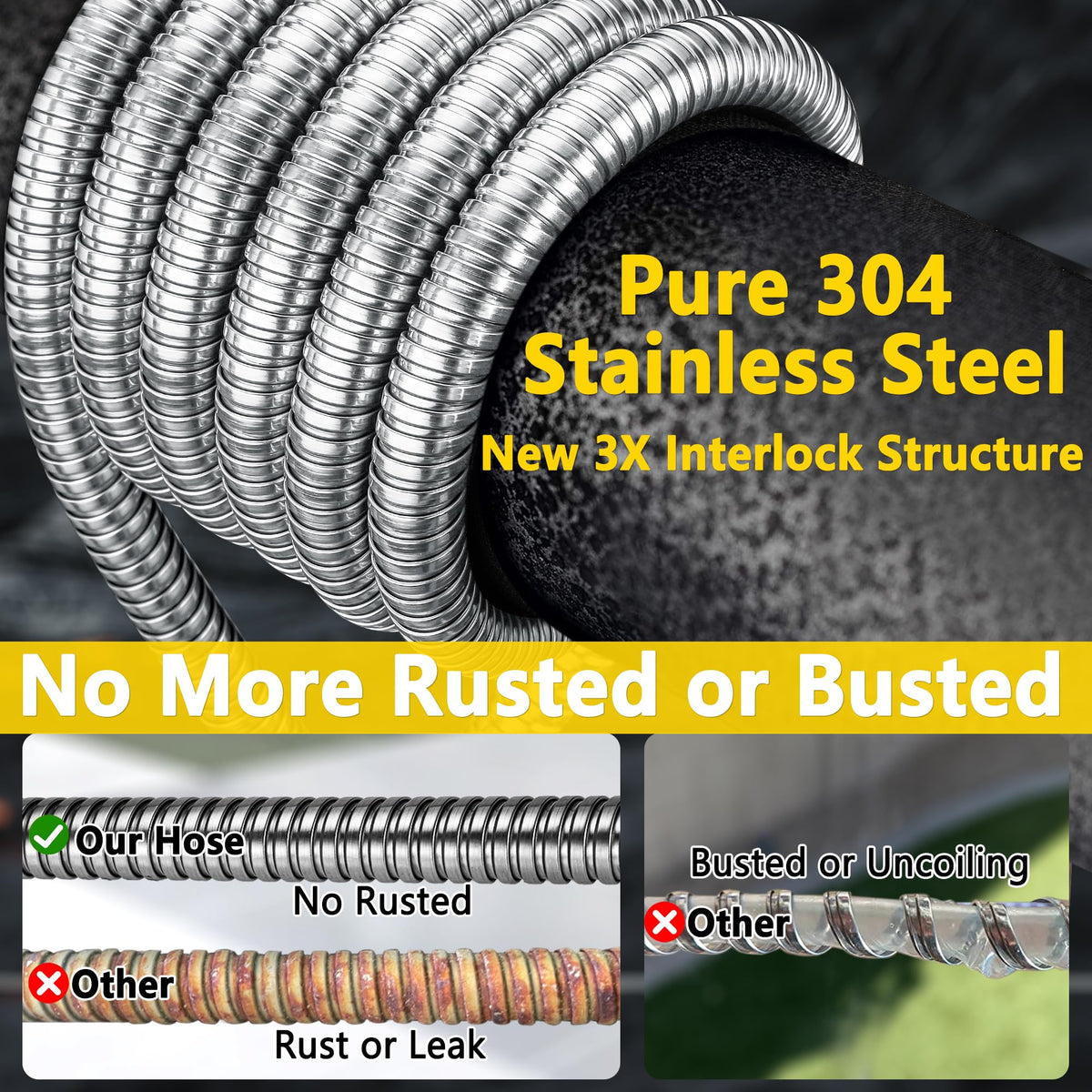 IBXFO kink-free spiral design prevents tangling during use