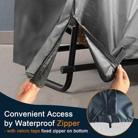 IC ICLOVER full-length zipper allows left or right access.