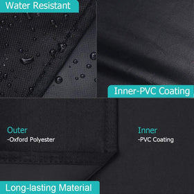 i COVER water-repellent coating close-up illustrating easy cleaning potential.