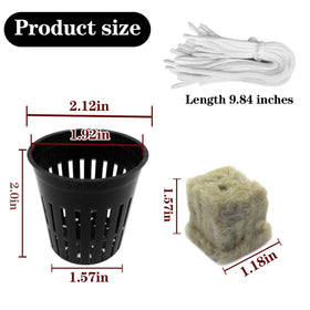Iceyyyy 1-5inch stonewool starter plugs ideal for cuttings and germination