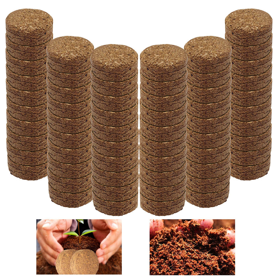 Iceyyyy coco coir pellets 40mm compact pack for seed germination
