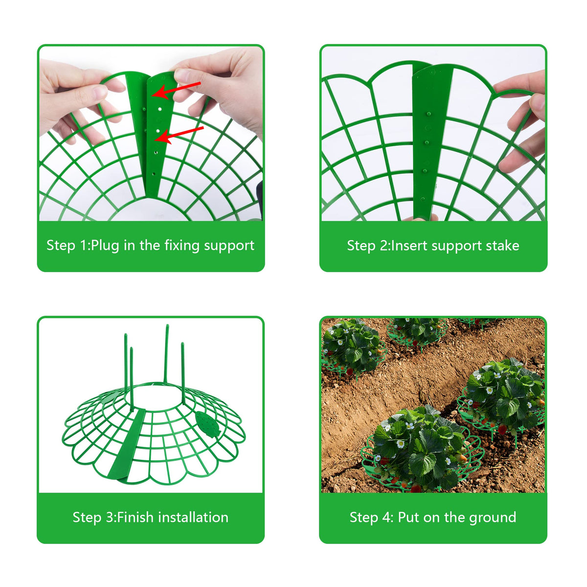 Iceyyyy connecting rod secures rails for a reliable growing cage.