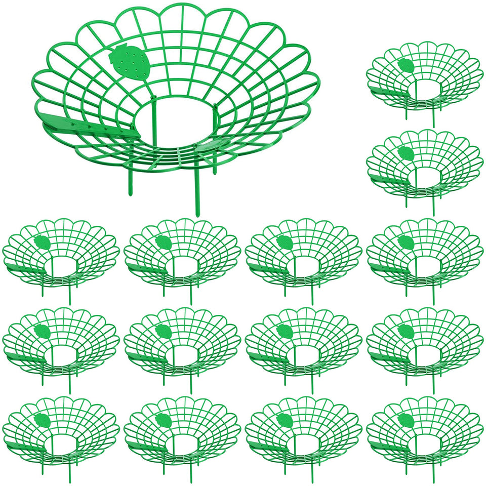 Iceyyyy strawberry stand rails and stakes form a sturdy growing frame for berries.