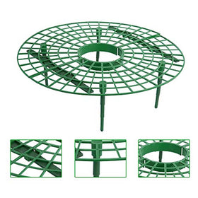 Iceyyyy four-leg frame inserts into soil for stable, long-lasting support.