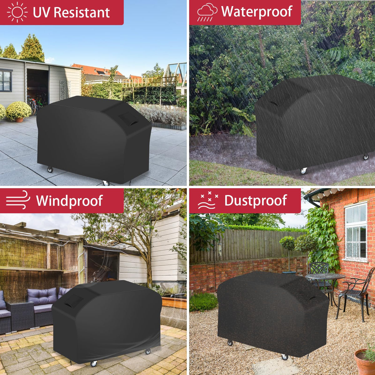 iCOVER 5482 outdoor protection for all-season grilling