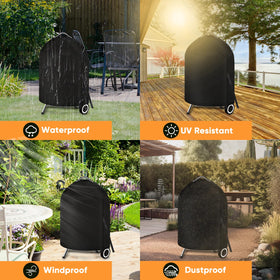 iCOVER all-weather protection for Weber 22in charcoal kettle grills