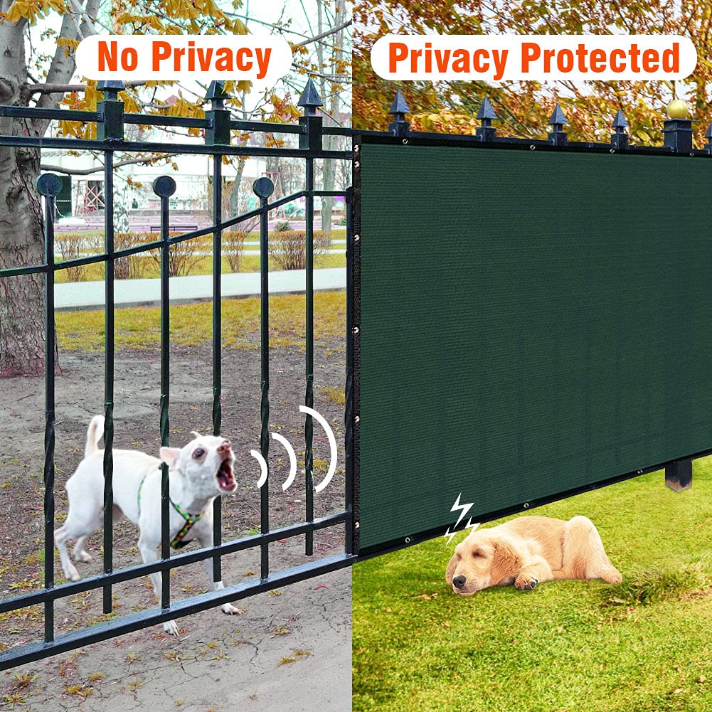 iCover compatible with wire, wooden palisade, and chain-link fences