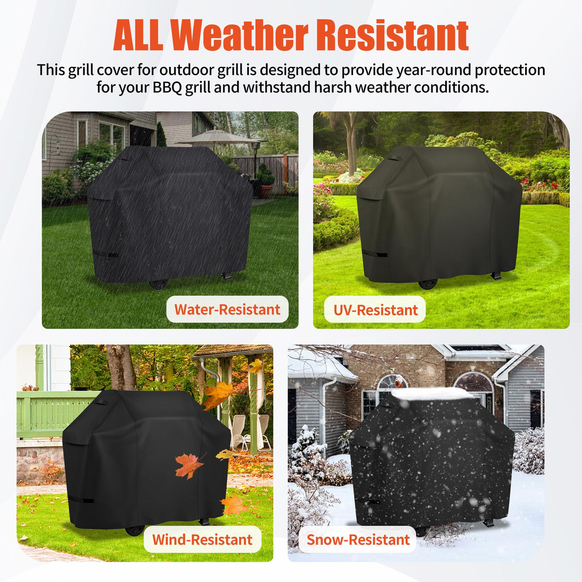 iCOVER easy-clean design; wipe with cloth and air-dry in sun