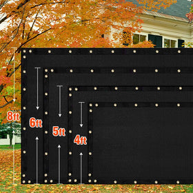 iCover garden patio screen for improved outdoor seclusion