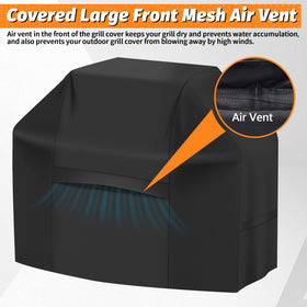 iCOVER 82x25x50 inch dimension fits midsize to large grills securely
