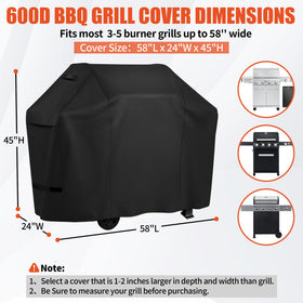 Close-up of iCOVER heavy-duty fabric showing rugged 600D material
