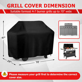 iCOVER waterproof material close-up protecting grills from rain and spills