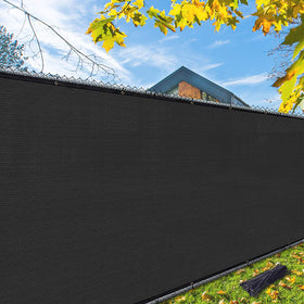 iCover privacy screen fence 5x25ft blocks view while remaining breathable