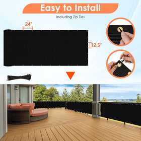 iCover private yard space for balcony and garden privacy