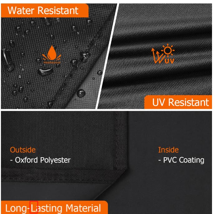 iCOVER UV-resistant fabric protects the cover from sun damage for long-lasting color.