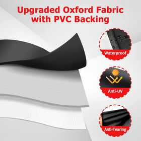 iCOVER waterproof and UV-resistant cover preserves grill finish