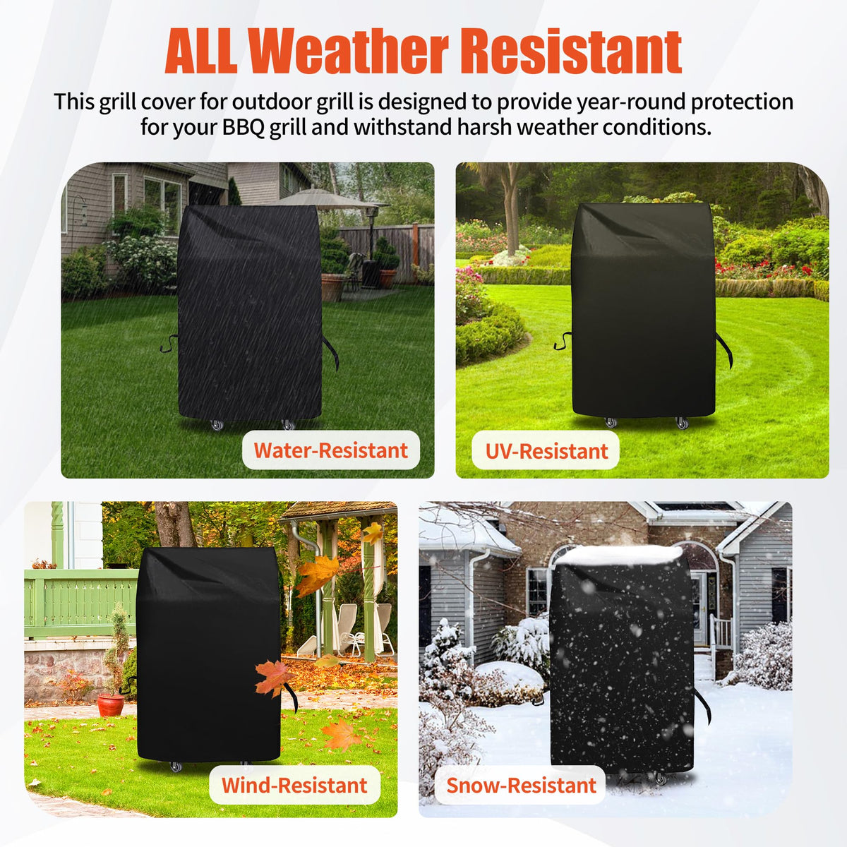 iCOVER wind-strap secure system prevents cover from flapping