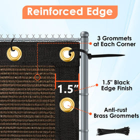 iCover included zip ties simplify secure fastening