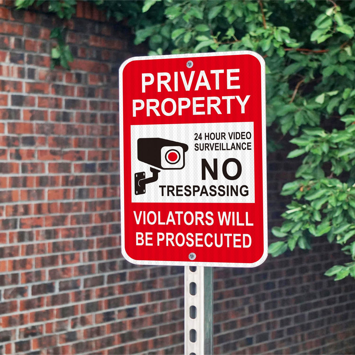 i-CowFun 24 HOUR VIDEO SURVEILLANCE icon clearly marks security monitoring.