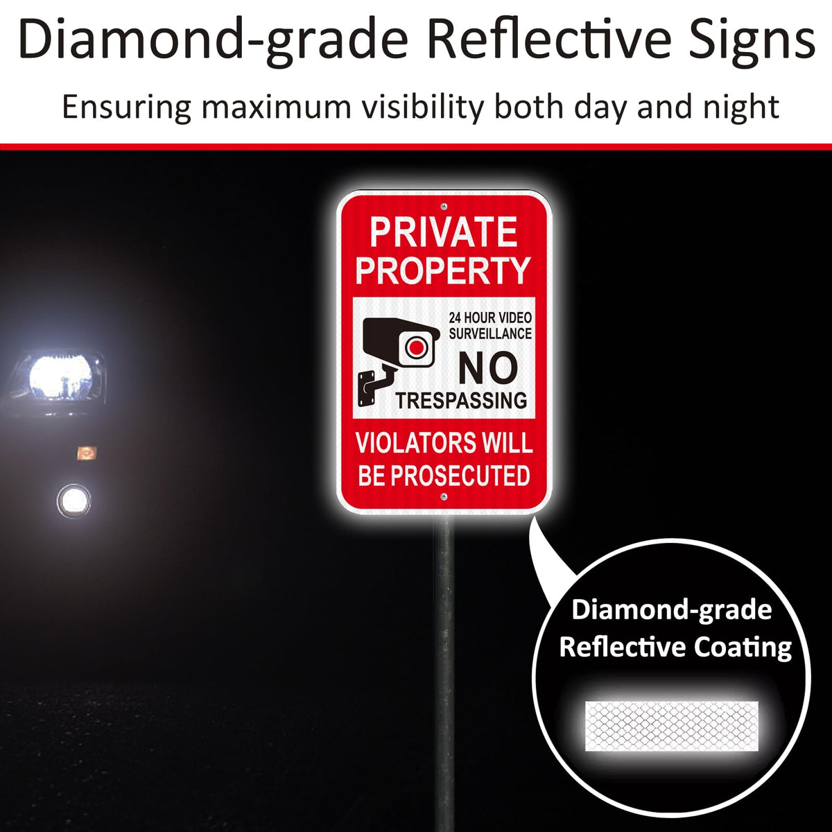i-CowFun reflective coating boosts nighttime readability in dim areas.