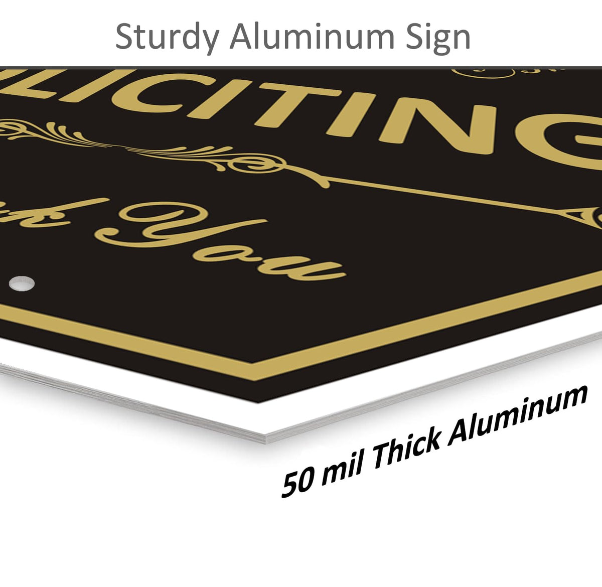 i-CowFun weatherproof metal sign with UV coating for outdoor longevity.