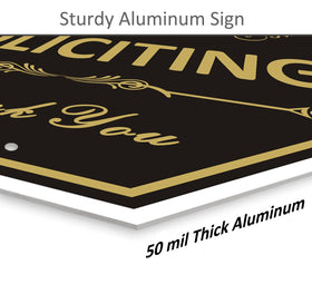 i-CowFun weatherproof metal sign with UV coating for outdoor longevity.