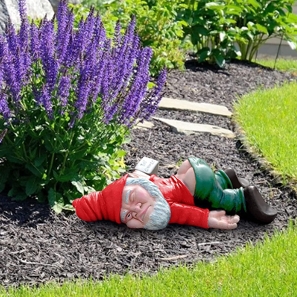 IcyAits funny gnome gift idea for gardeners and home lovers.