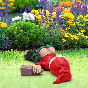 IcyAits playful porch ornament brightens entryways and garden paths.