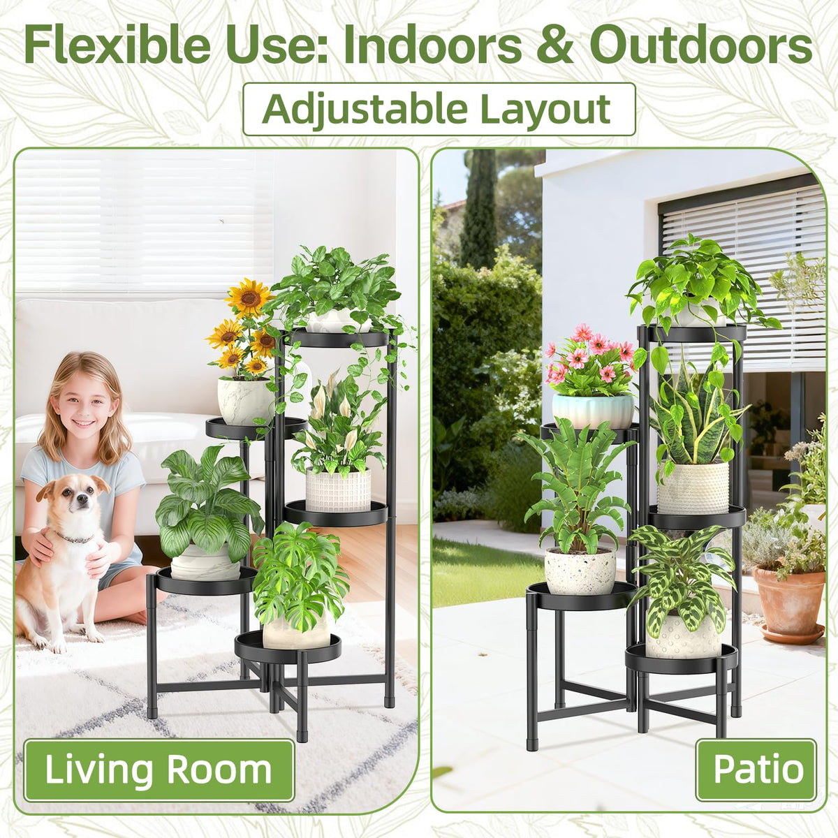 iDavosic.ly 7.9-inch trays with raised edges prevent spills