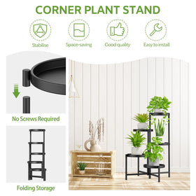 iDavosic.ly folding tall rack for easy storage when not in use.