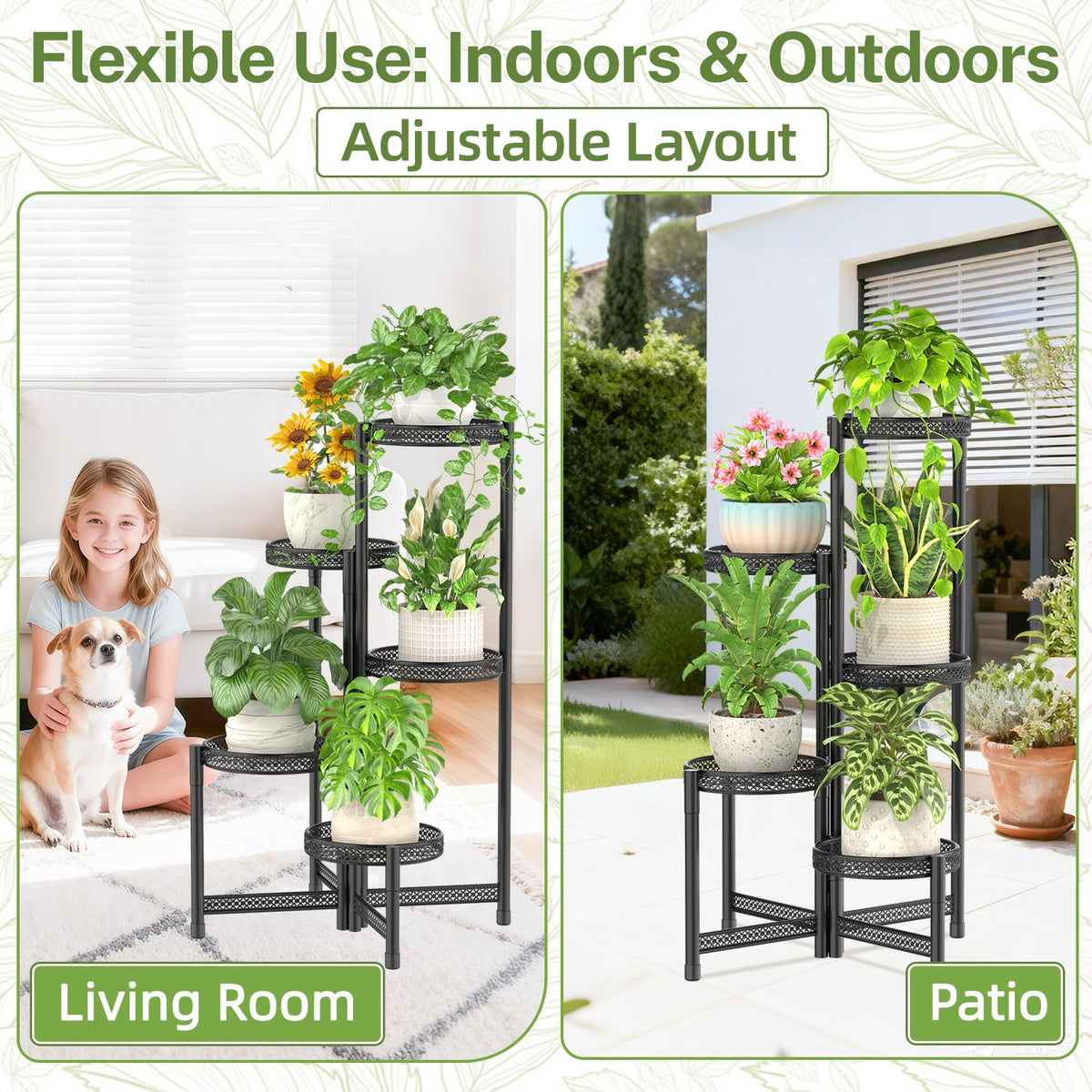 iDavosic.ly hollow trays promote airflow and prevent water pooling