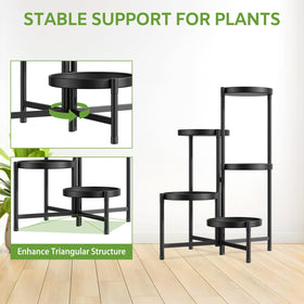 iDavosic.ly indoor-outdoor ready stand with rust-proof coating for easy cleaning.