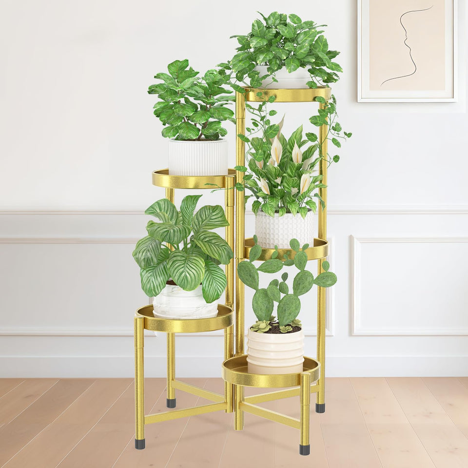 idavosic plant stand assembly demonstrates quick, tool-free setup for indoor displays.