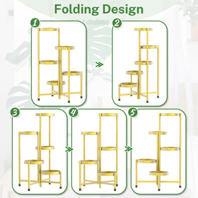 idavosic plant stand color options match different decor styles.