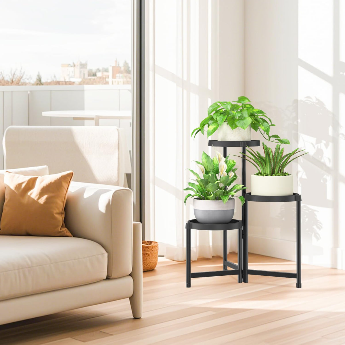 iDavosic.ly black aesthetic enhances home decor with modern metal look