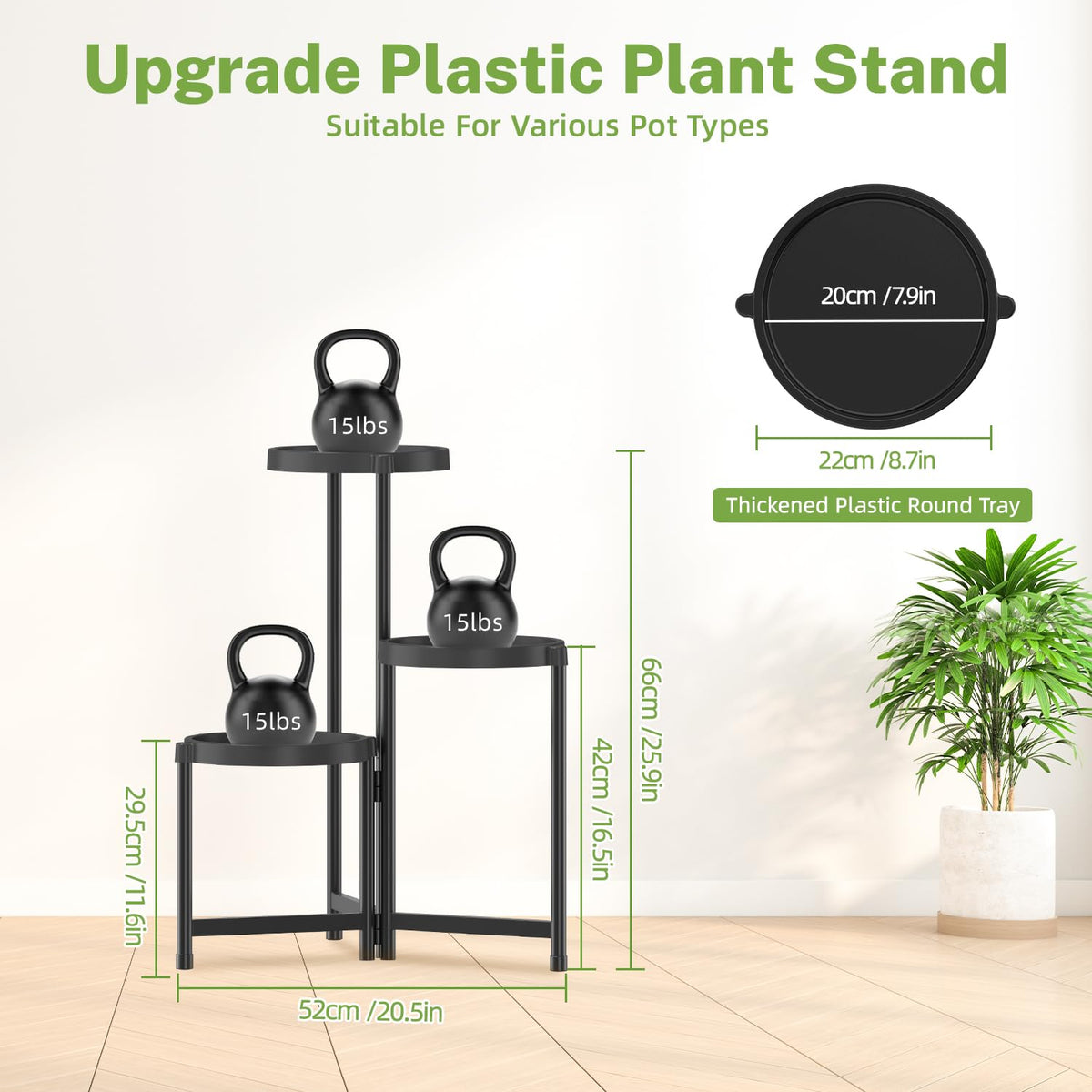 iDavosic.ly waterproof trays prevent spills and protect floors